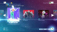 All About That Bass on the Just Dance 2016 menu (7th-gen)