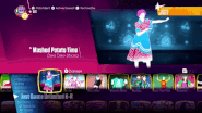 Just Dance Unlimited menu progression (2018)