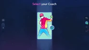 Just Dance 2023 Edition coach selection screen
