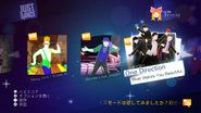 What Makes You Beautiful on the Just Dance Wii U menu