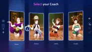 Just Dance 2023 Edition coach selection screen