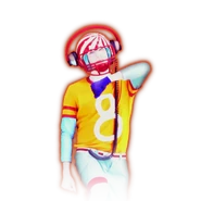 The coach with a different color scheme in Y.M.C.A.