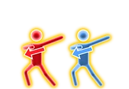 Duet Gold Move pictogram (Dan Dan Dubi Zubā!)