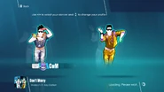 Just Dance 2018 coach selection screen