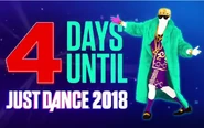 Jd2018 4daysleft.png (281 KB) Eddie in the "4 Days Until Just Dance 2018" photo