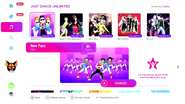 New Face on the Just Dance 2019 menu