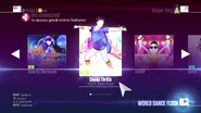 Cheap Thrills on the Just Dance 2017 menu (7th-gen)