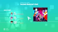 Everybody jd2020 routinemenu wii.png (1.1 MB) Just Dance 2020 routine selection screen