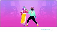 Just Dance 2021 loading screen