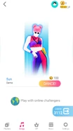 Just Dance Now coach selection screen (2020 update, phone)