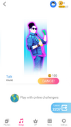 Just Dance Now coach selection screen (2020 update, phone)