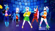 Party aprilfools 2023.png (2.25 MB) Edited gameplay screenshot posted by Just Dance’s French Twitter account for April Fools 2023