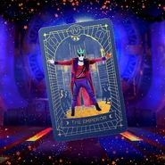 General Jae in C2 form featured on a tarot card during Tarot Week[9]