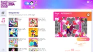 Boys (Voguing Version) on the Just Dance Now menu (2020 update, computer)