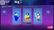 Just Dance Now coach selection screen (2024 update, computer)