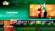 Jambo Mambo on the Just Dance 2017 menu