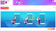 Just Dance Now coach selection screen (computer)