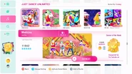 Medicina on the Just Dance 2020 menu