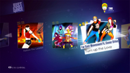 Turn Up the Love on the Just Dance 2014 menu