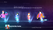 Just Dance 2016 coach selection screen