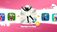 Beep Beep I’m A Sheep on the Just Dance 2018 menu (Kids Mode)