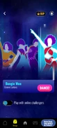 Just Dance Now coach selection screen (2024 update, phone)
