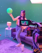 Behind the scenes