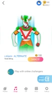 Just Dance Now coach selection screen (2020 update, phone)