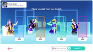 Just Dance 2020 coach selection screen (camera)