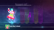 Just Dance 2016 coach selection screen