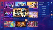 Can't Tame Her on the Just Dance 2024 Edition menu