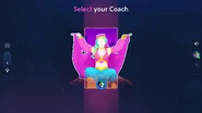 Just Dance 2023 Edition coach selection screen