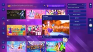 Feather on the Just Dance 2026 Edition menu