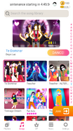 Te Dominar on the Just Dance Now menu (2020 update, phone)