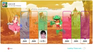 Just Dance 2020 coach selection screen