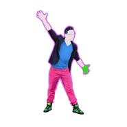 Just Dance 4 album coach