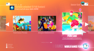 Pixie Land on the Just Dance 2018 menu (7th-gen)