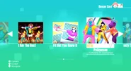 Policeman on the Just Dance 2020 menu (Wii)
