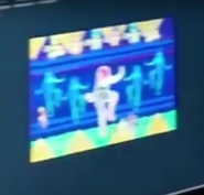 {{PAGENAME}} in a Just Dance Minute video