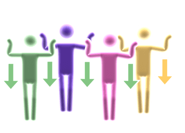 Pictogram error (the second, third, and fourth arrows are greenish instead of gray)