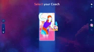 Just Dance 2024 Edition coach selection screen