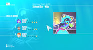 Just Dance 2019 routine selection screen (7th-gen)