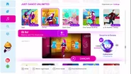 Oh No! on the Just Dance 2019 menu