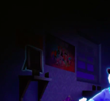 The poster of Just Dance 2017 in the background of Don't Let Me Down