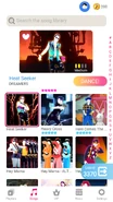 Heatseeker jdnow menu phone.png (1 MB) Heat Seeker on the Just Dance Now menu (phone)