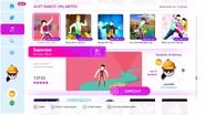September (Disco Fitness Version) on the Just Dance 2019 menu