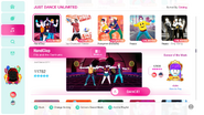 HandClap on the Just Dance 2020 menu