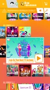 Juju On That Beat on the Just Dance Now menu (2017 update, phone)