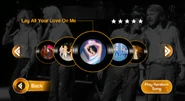 Lay All Your Love On Me on the ABBA: You Can Dance menu