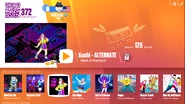 Sushi (Extreme Version) on the Just Dance Now menu (2017 update, computer)